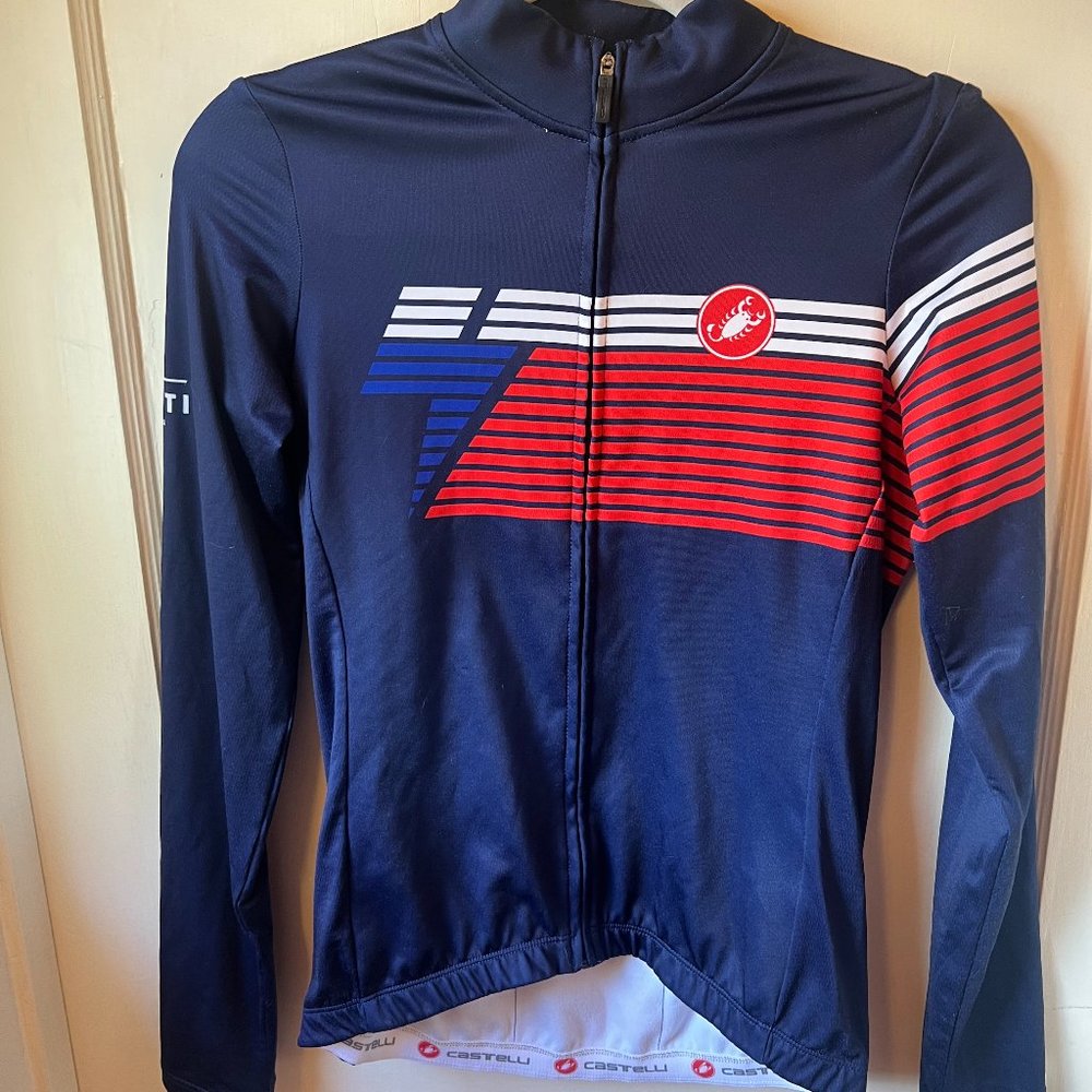 Castelli Thermal Fleece Lined Long Sleeve Jersey from The Athletic